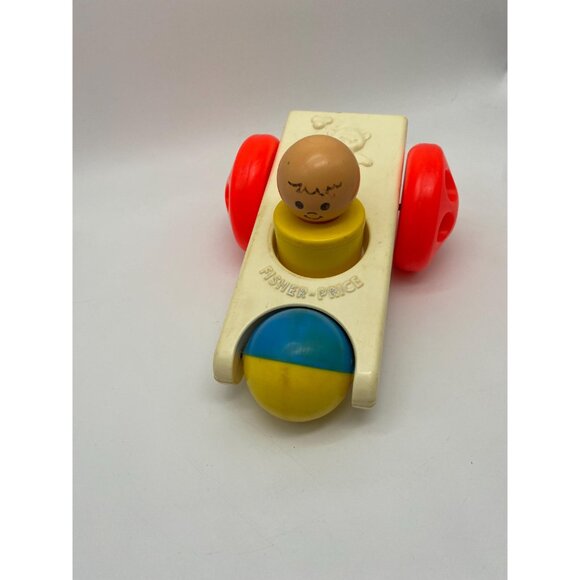 1975 Fisher-Price Vintage Click 'N Clatter Toy - Play Family Little People - Picture 2 of 7